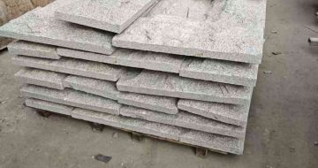 温州芝麻白蘑菇石，自然面