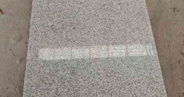 温州芝麻白光面毛板