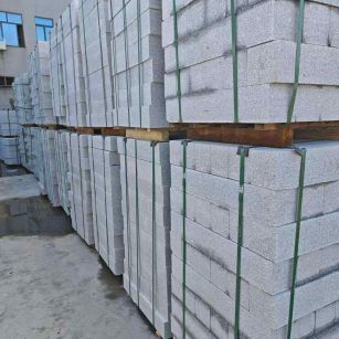 温州芝麻白路牙石，路侧石