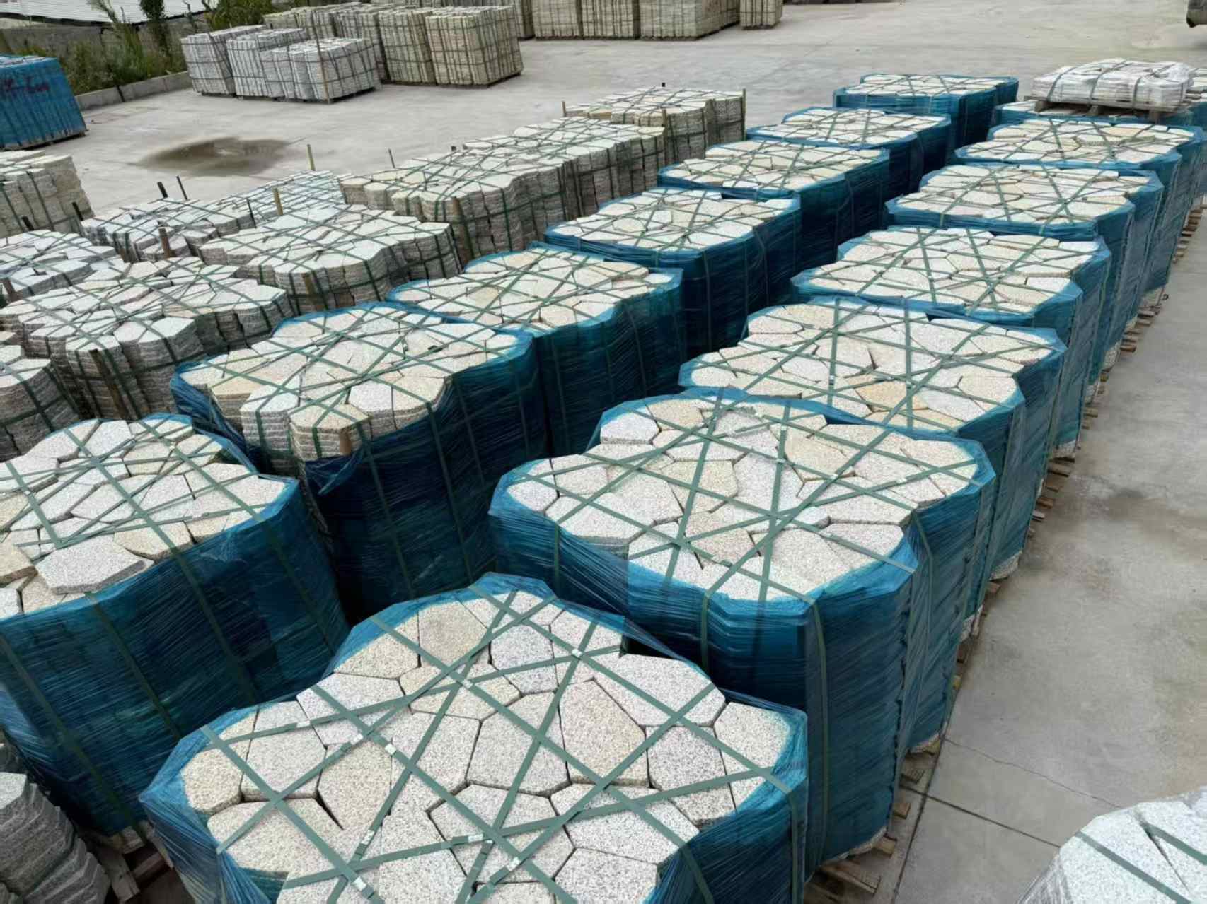 温州黄金麻冰裂纹 碎拼