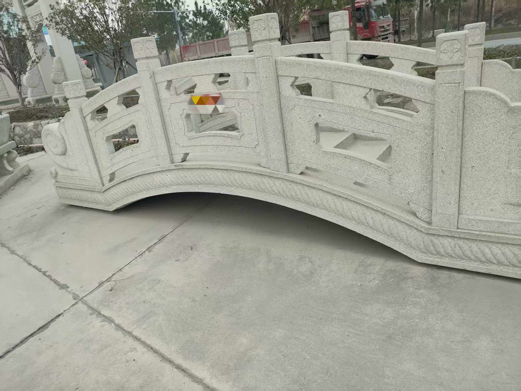 温州芝麻白拱桥，石桥
