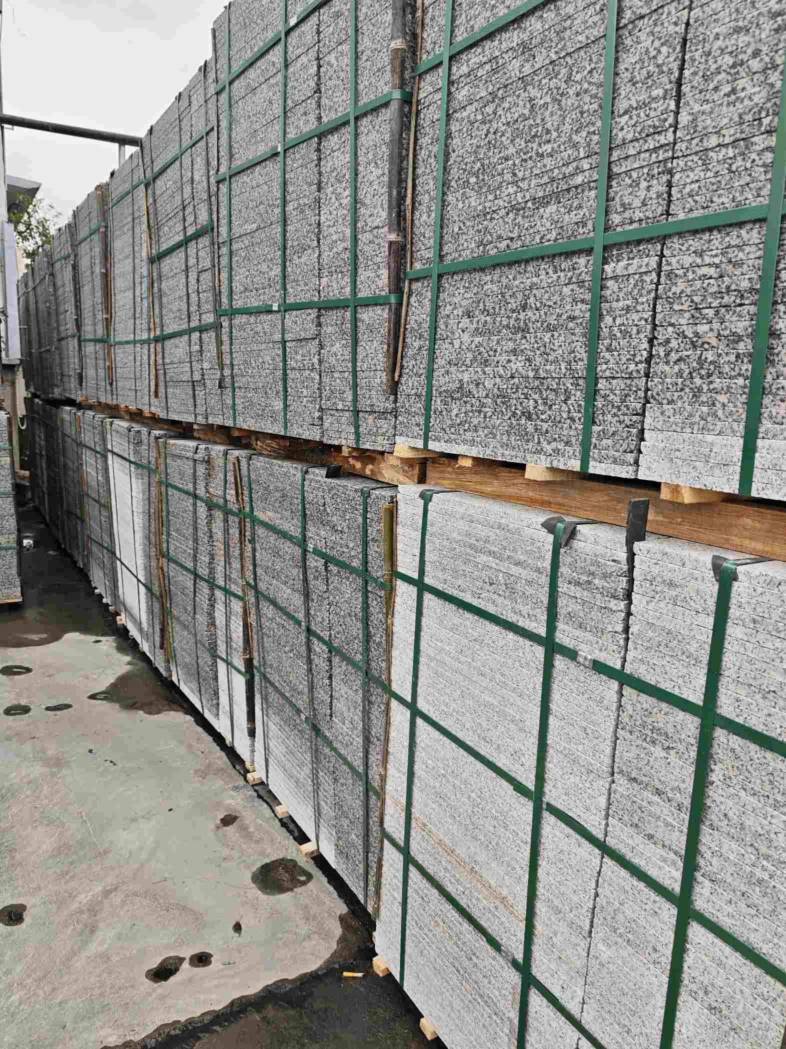 温州芙蓉白地铺石，石材地铺石