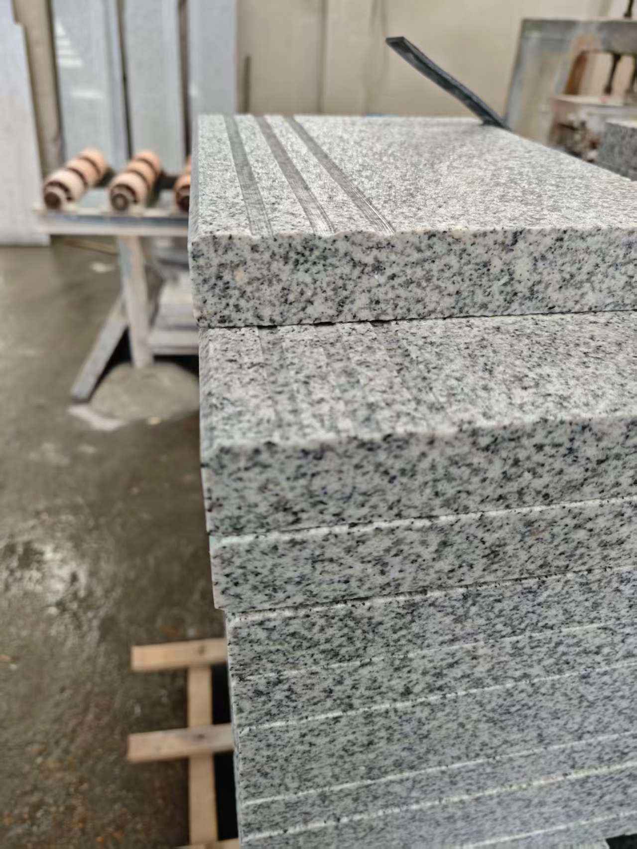 温州芝麻白楼梯踏步